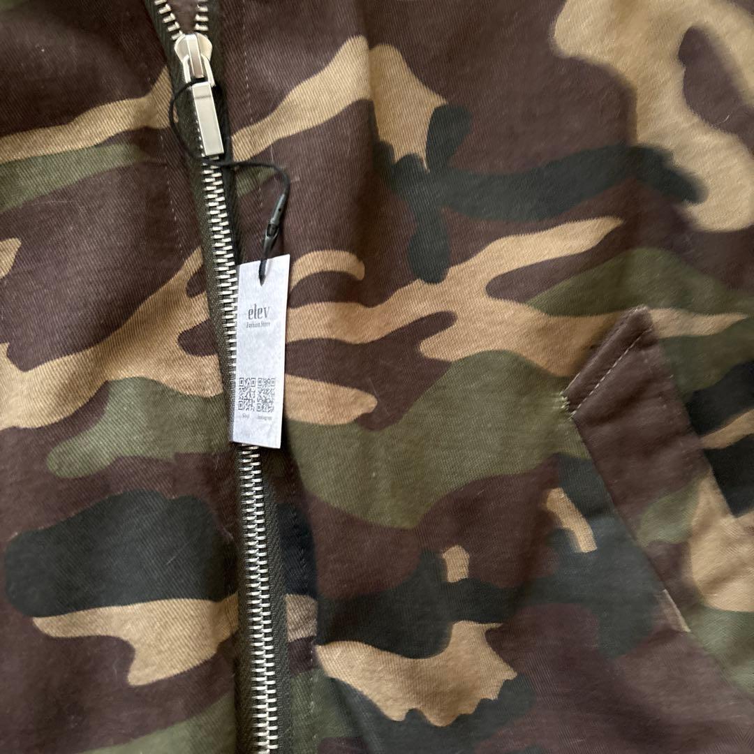 elev 迷彩ファー付きジャケット