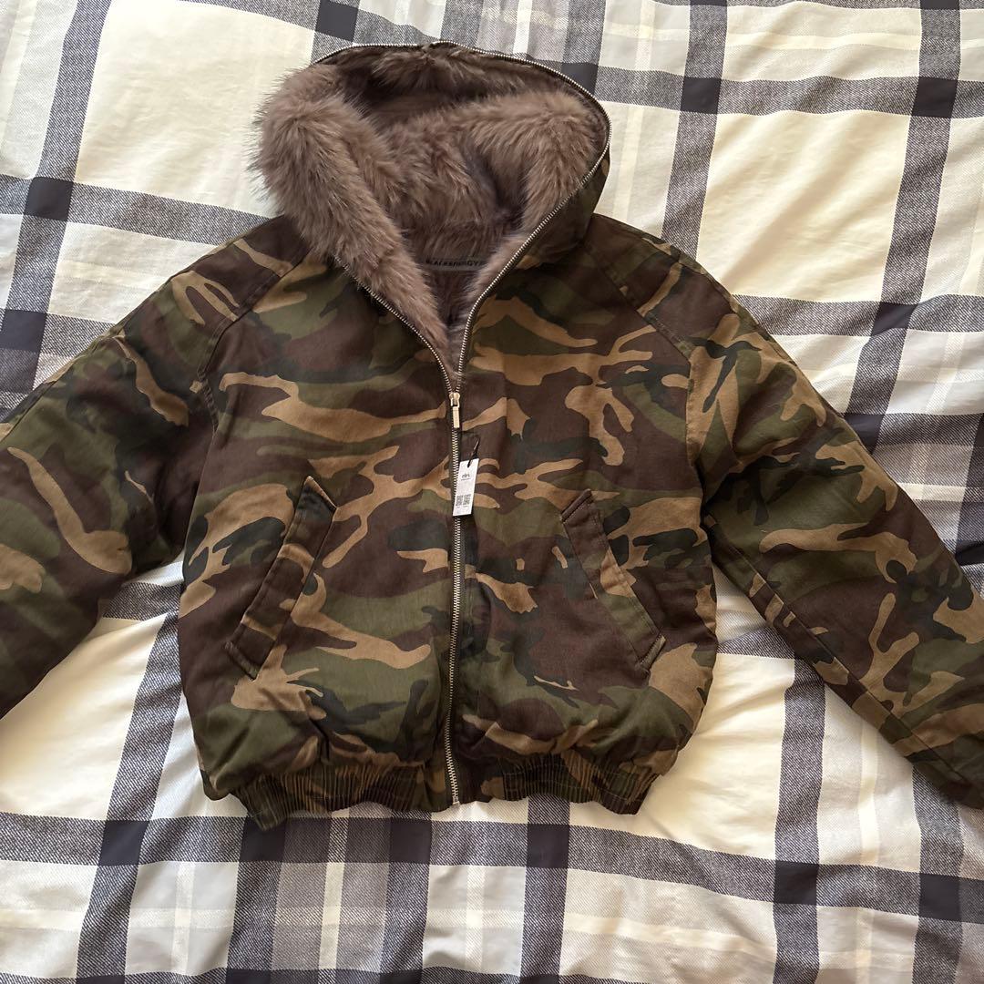 elev 迷彩ファー付きジャケット
