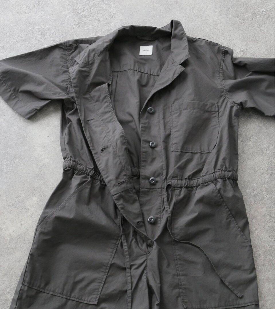 ✨未使用✨Spick＆Span　コットン 半袖ジャンプスーツ　ブラック　38