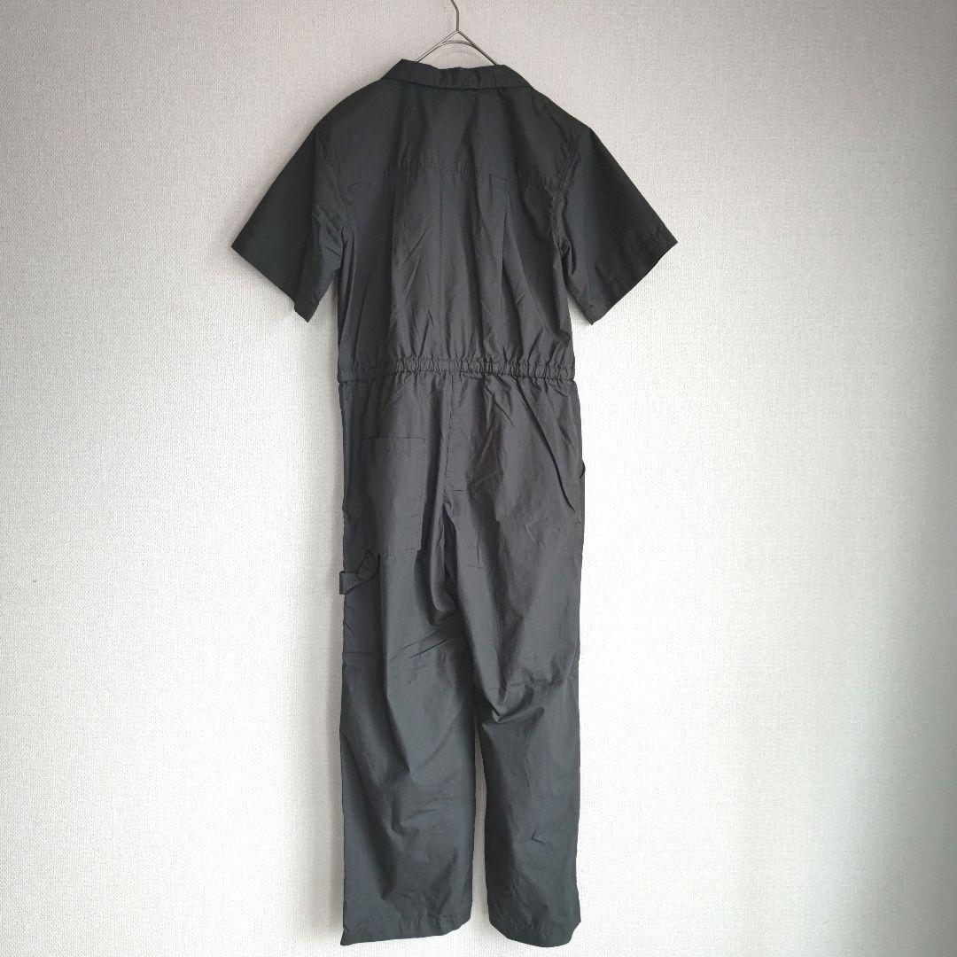 ✨未使用✨Spick＆Span　コットン 半袖ジャンプスーツ　ブラック　38
