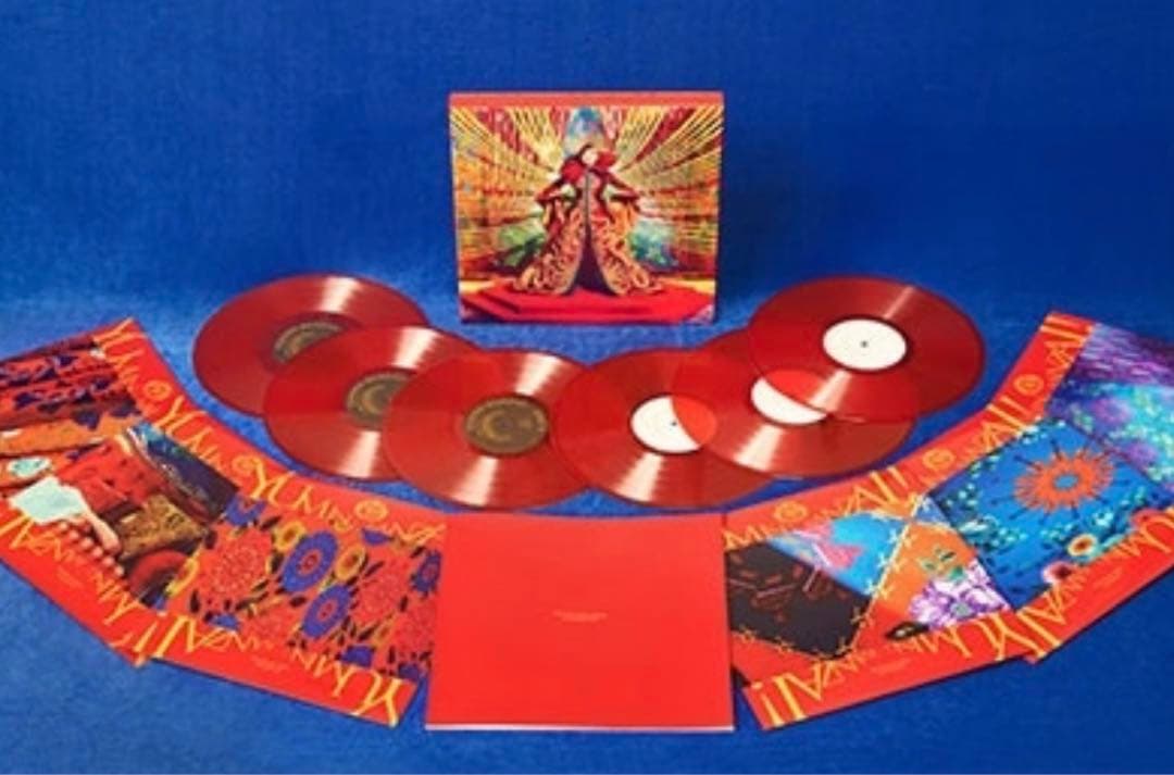 ユーミン万歳! 6LP+ブックレット＜数量限定盤/クリア・レッド・ヴァイナル＞