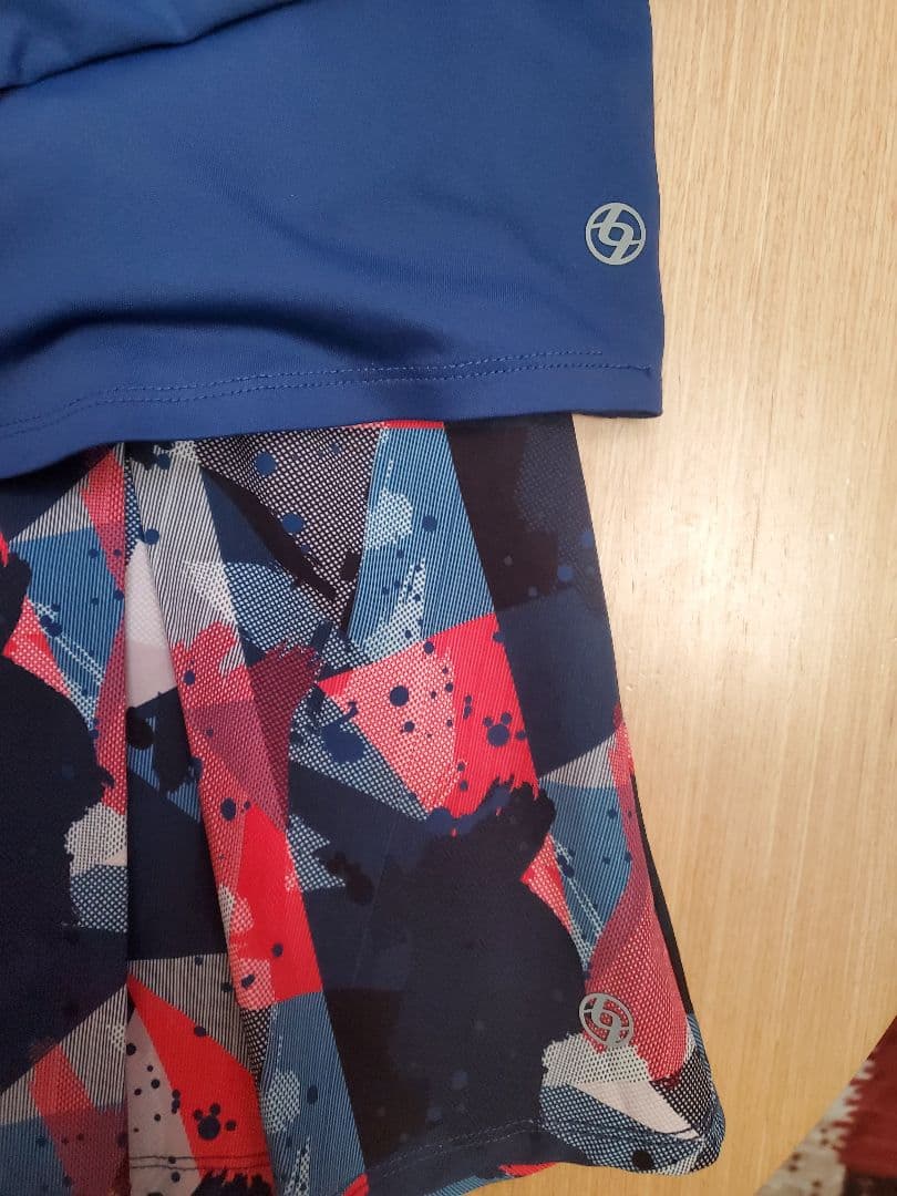 lija長袖S/P&スコートXS上下セット(リージャ) ロゴ入り　S/P　リジャ