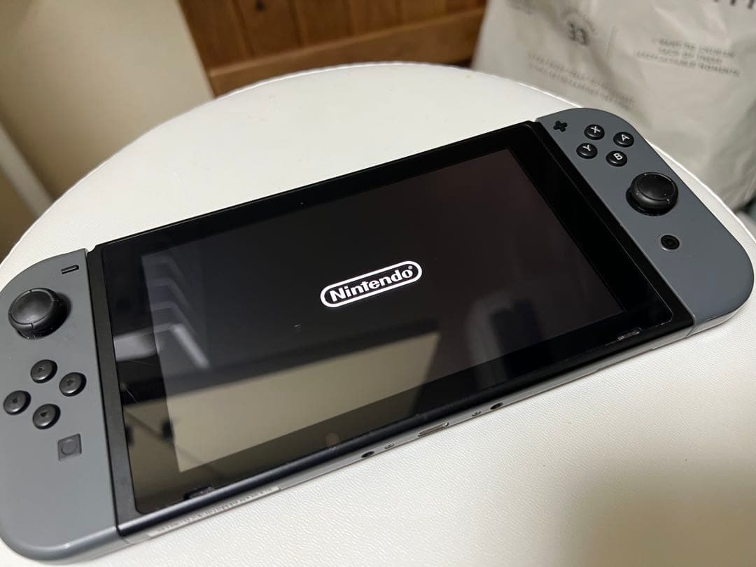 Nintendo Switch グレー 本体 ACアダプター付き