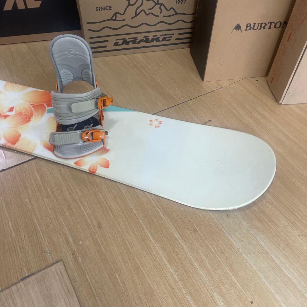 BURTON×RIDE　バートン　バインディング付　スノーボードセット