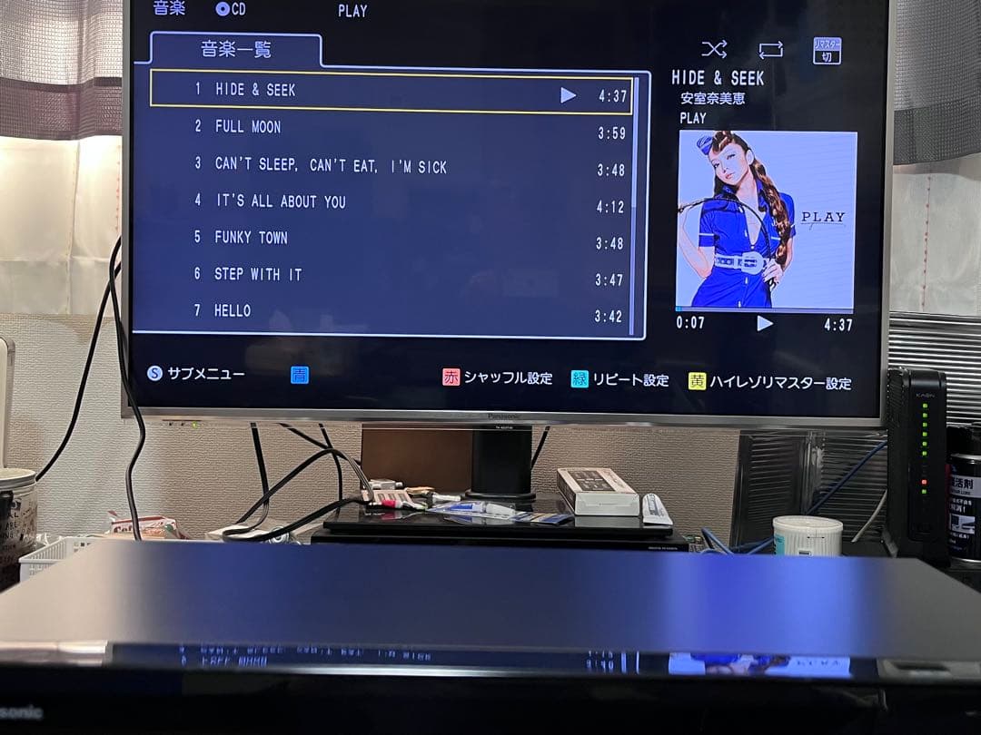 ULTRA HD 3番組録画　パナソニックBDレコーダー　DMR-UBZ1020