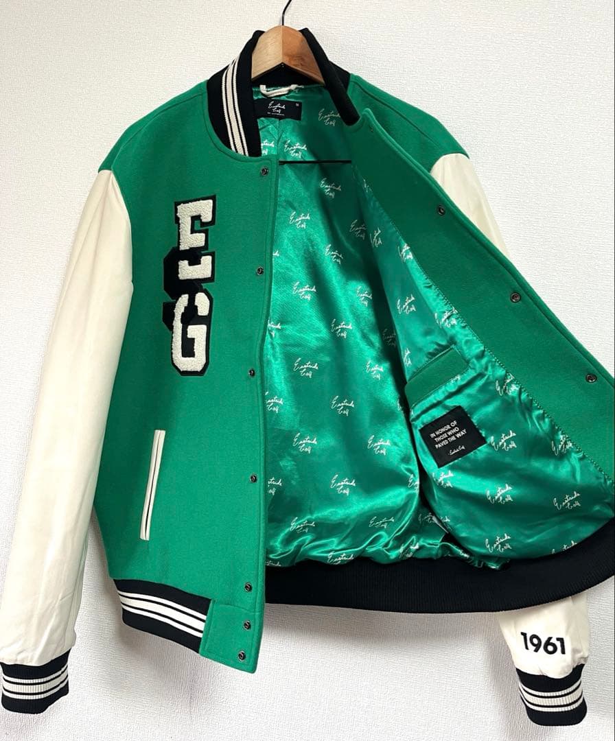 新年特価　EASTSIDE GOLF 23年スタジャン グリーンM 新品タグ付