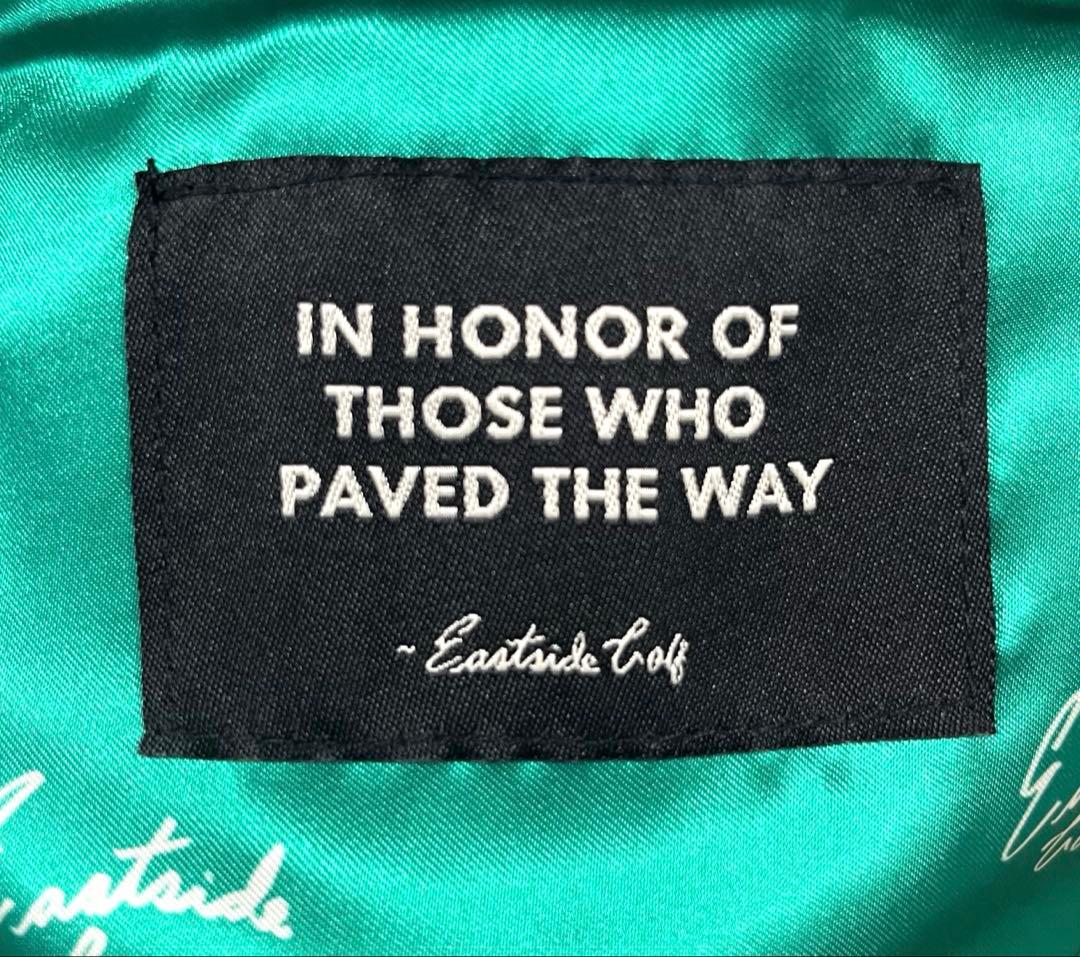 新年特価　EASTSIDE GOLF 23年スタジャン グリーンM 新品タグ付
