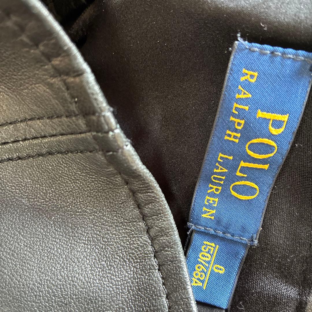 ポロラルフローレン羊革のスカート