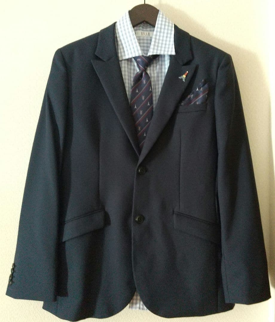 ELLE ゆったりスーツ 男の子 170cm 卒業式 フォーマル 6点セット