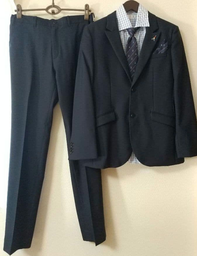 ELLE ゆったりスーツ 男の子 170cm 卒業式 フォーマル 6点セット