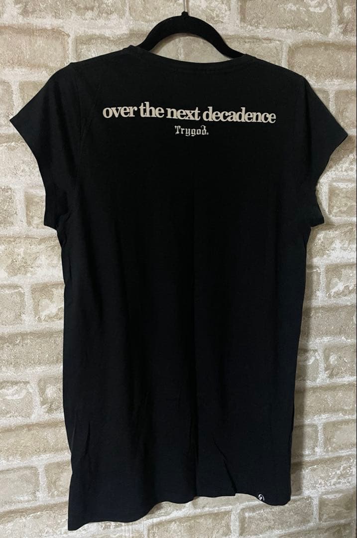 ヒステリックグラマー レディースF Tシャツ　TRYGOD別注　スカル　ドクロ