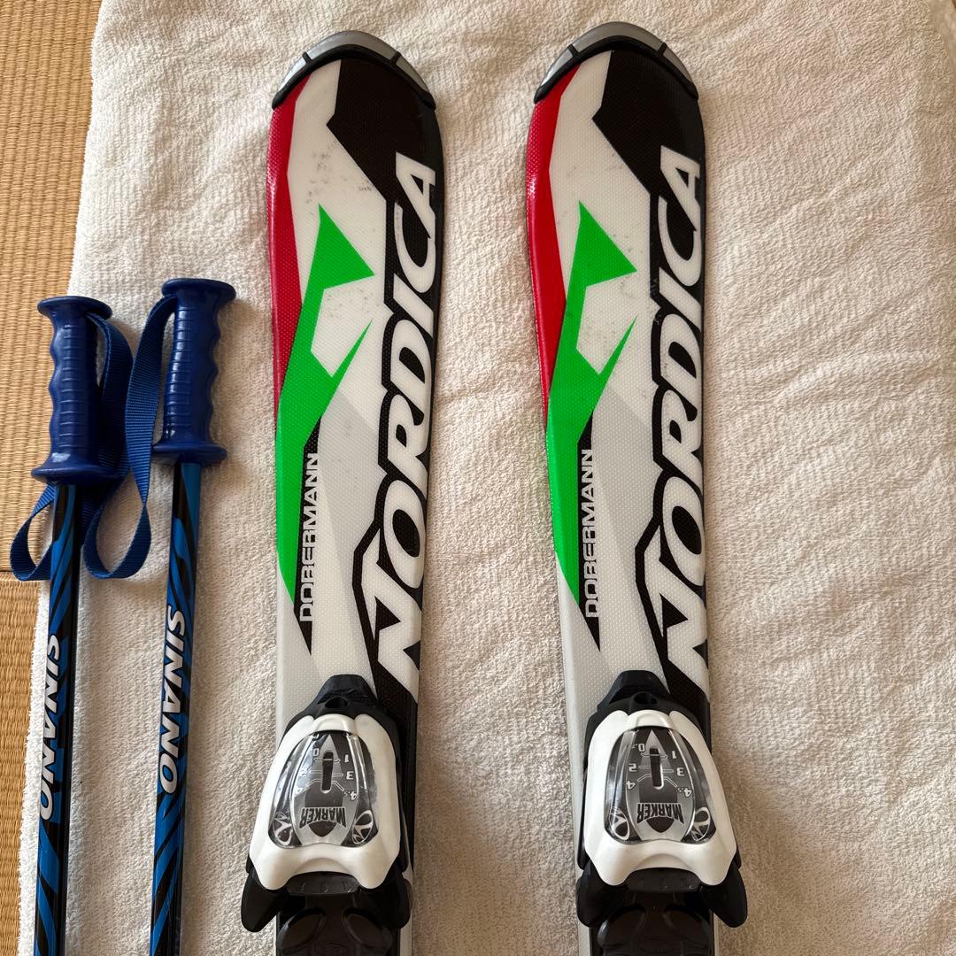 NORDICAスキー 板100cm 【初心者、キッズ用】