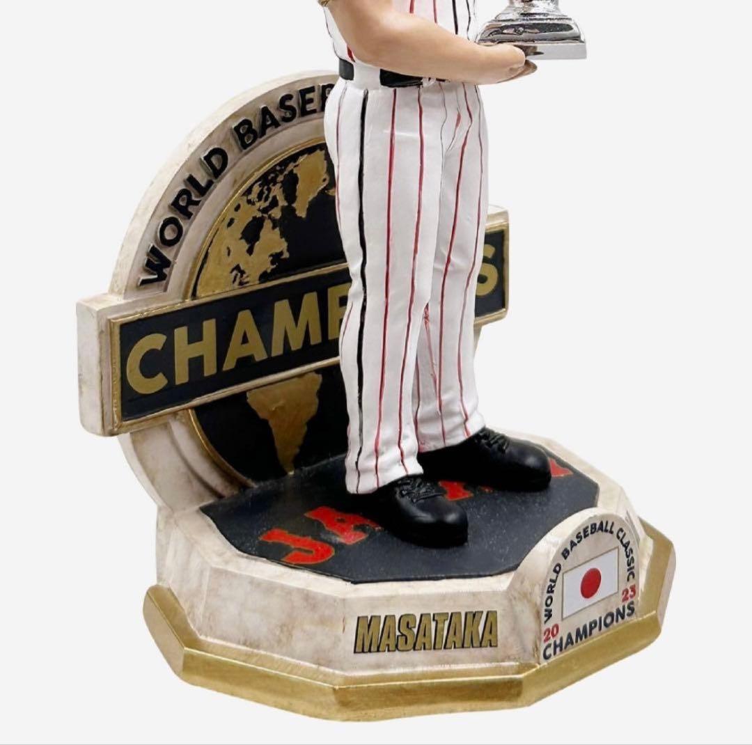 吉田正尚 2023年WBC 優勝記念 ボブルヘッド人形 世界223個限定版