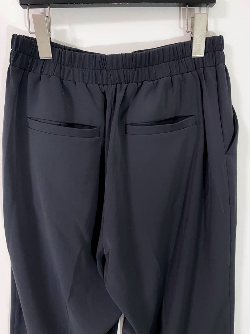 25SS現行品SOEJUヴィンテージサテンパンツグレー超美品テーパードパンツ