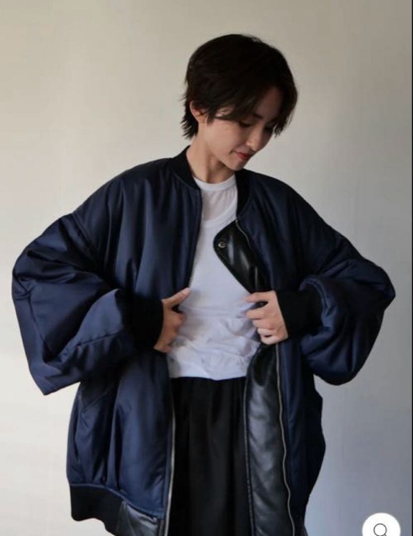 【SH_KI】リバーシブルオーバーブルゾン