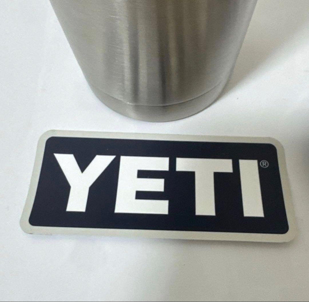 YETI ランブラー 20oz タンブラー シルバー ステンレス