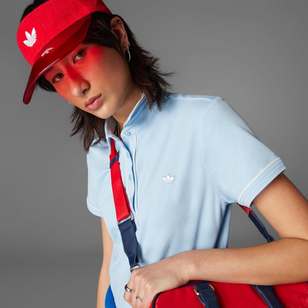 新品タグ付き 2XL アディダス セットアップ ポロシャツ プリーツスカート