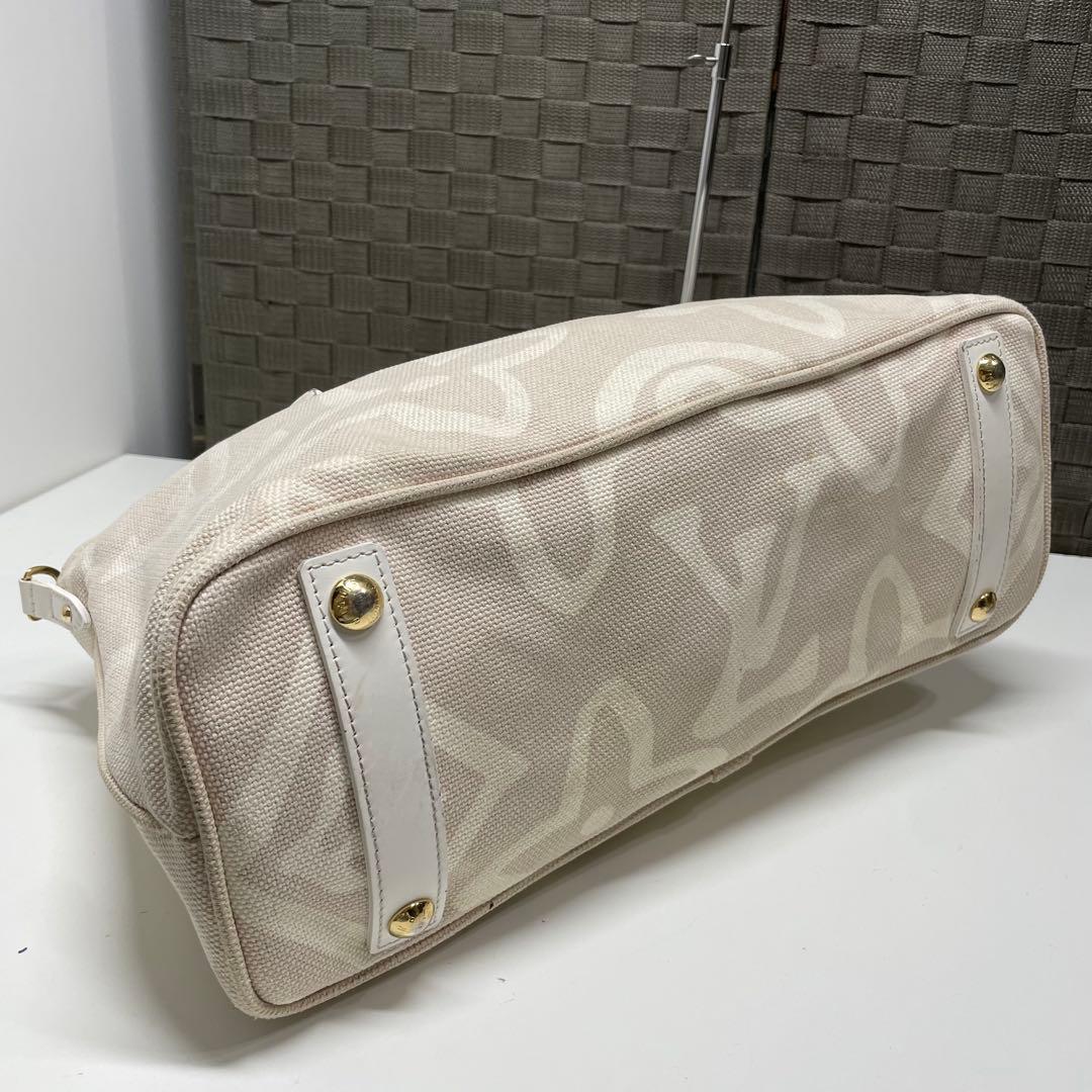 な*こ様 LOUIS VUITTON タイシエンヌPM トートバッグ ホワイト