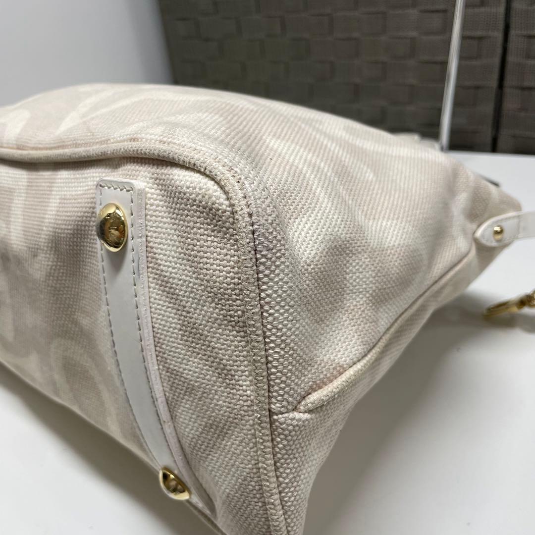 な*こ様 LOUIS VUITTON タイシエンヌPM トートバッグ ホワイト