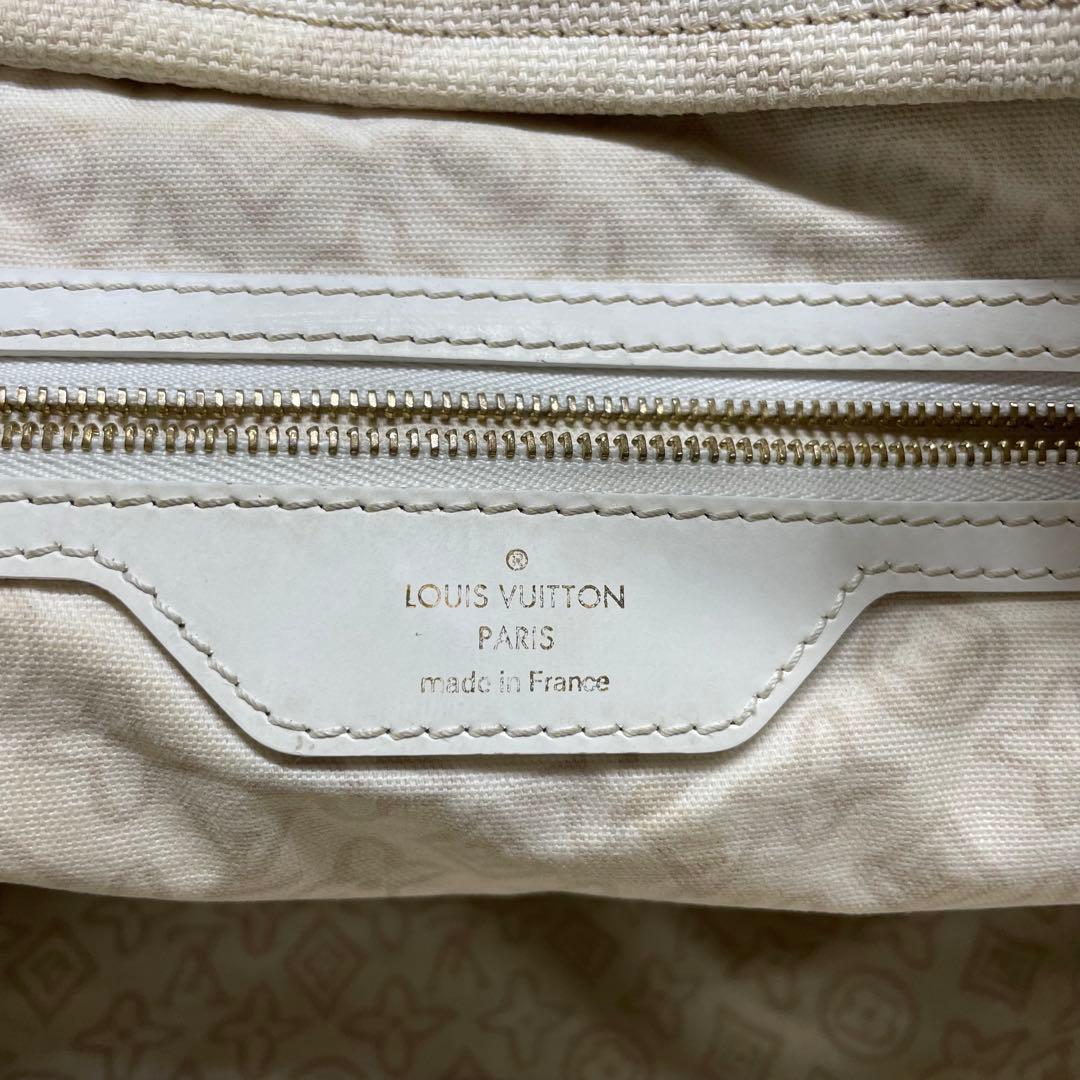 な*こ様 LOUIS VUITTON タイシエンヌPM トートバッグ ホワイト