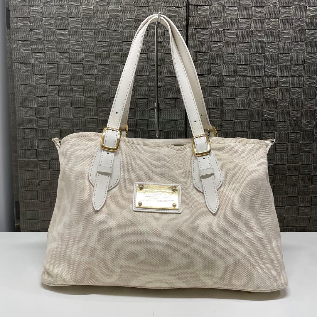 な*こ様 LOUIS VUITTON タイシエンヌPM トートバッグ ホワイト