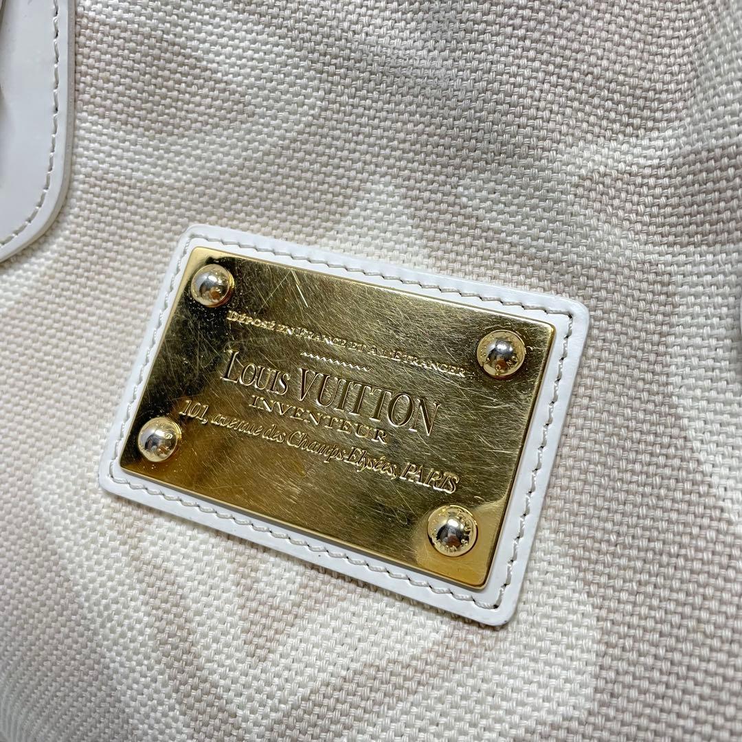 な*こ様 LOUIS VUITTON タイシエンヌPM トートバッグ ホワイト