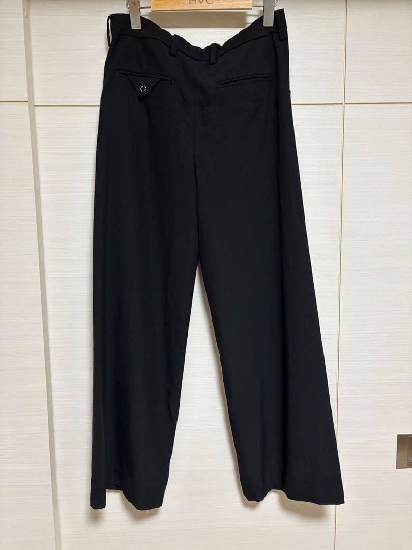 SUNSEA SNM-BLUE w/耳 STRAIGHT PANTS サイズ2