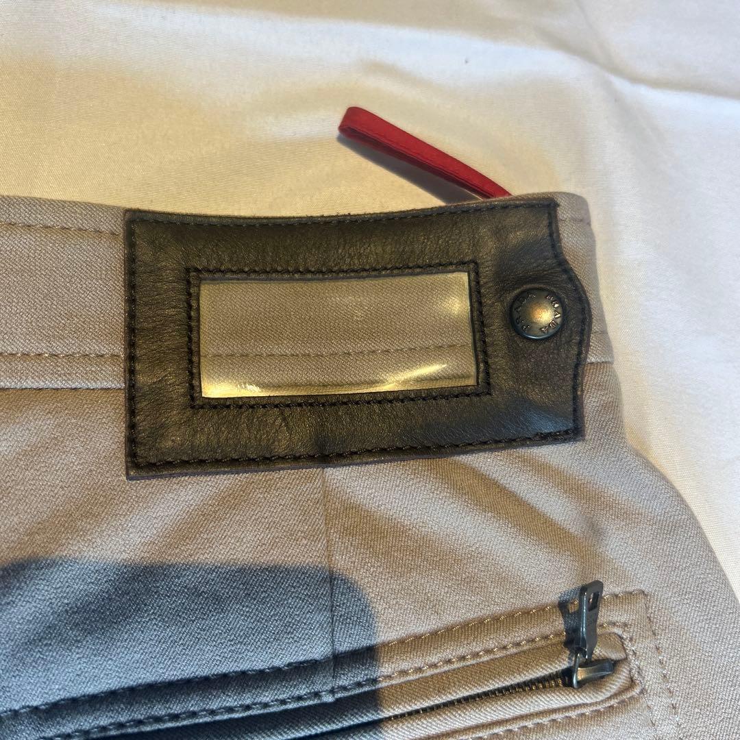 00s Prada sport gimmick cotton poly パンツ