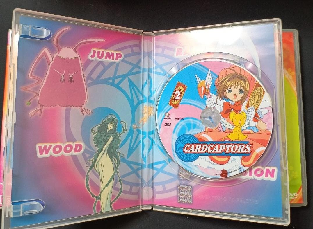 ＜レア品＞　オージー版　カードキャプターさくら DVDセット ５巻