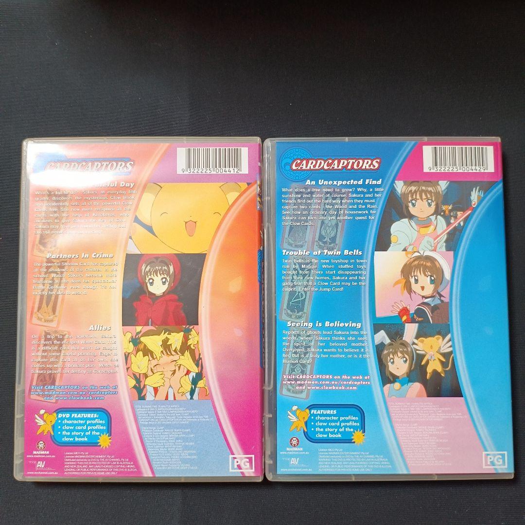 ＜レア品＞　オージー版　カードキャプターさくら DVDセット ５巻