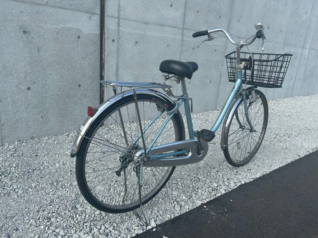 R7 愛知 ブリヂストン BU605 B5F エブリッジ 26インチ 水色