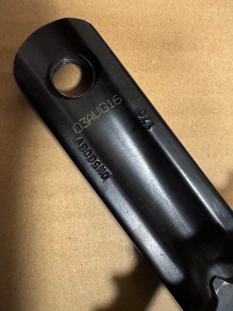 SRAM Omnium クランクアーム 48T ブラック　170mm BB付き