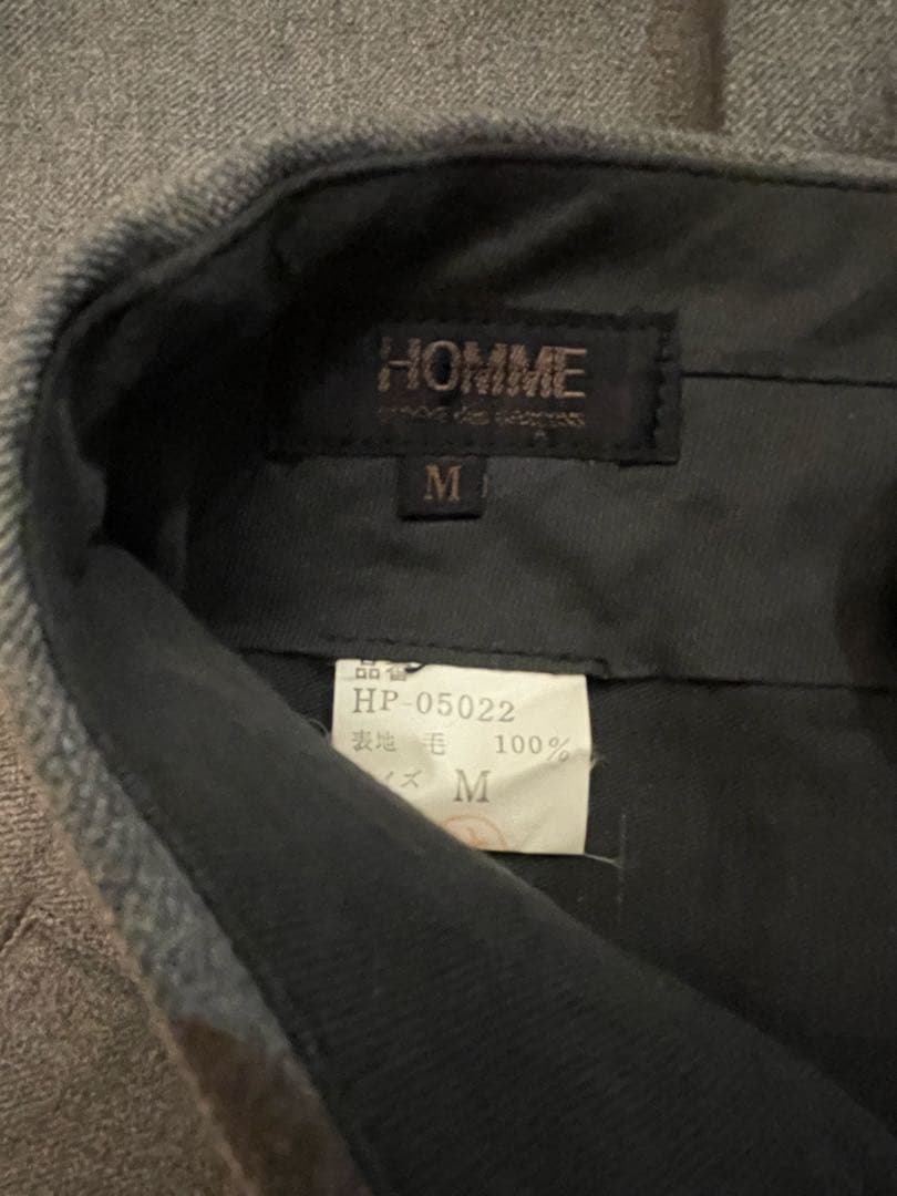 Comme des garçons Homme ギャルソン　スラックス　グレー