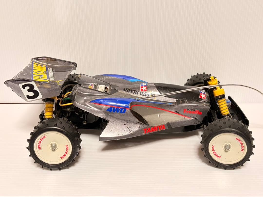 【当時物 ジャンク】マンタレイ ラジコンRCカー タミヤ プロポ 箱付