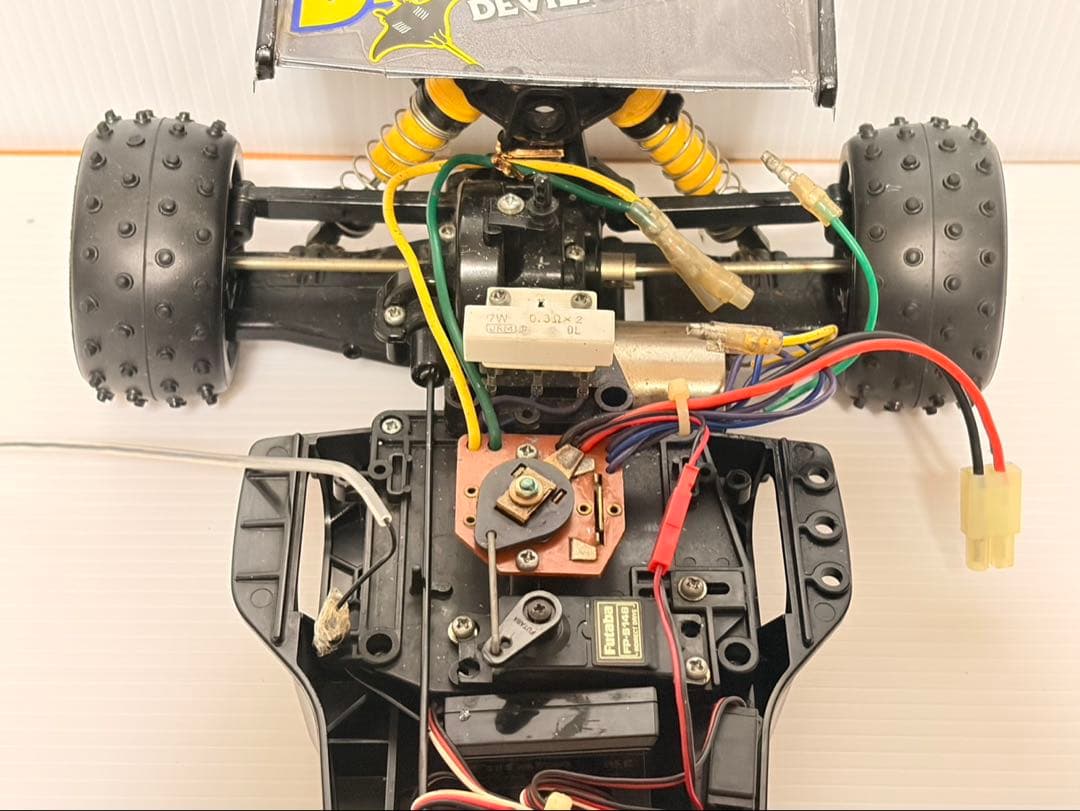 【当時物 ジャンク】マンタレイ ラジコンRCカー タミヤ プロポ 箱付