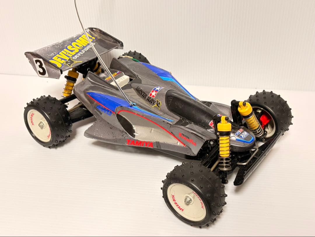 【当時物 ジャンク】マンタレイ ラジコンRCカー タミヤ プロポ 箱付