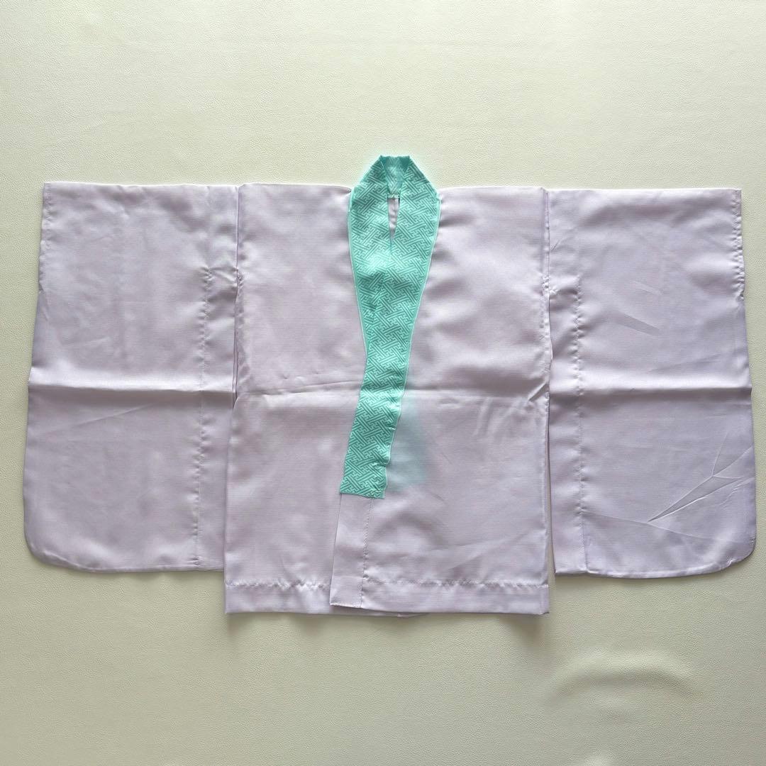 02337 七五三 5歳 男の子 着物 羽織 袴 フルセット 兜　紺色　百日祝い