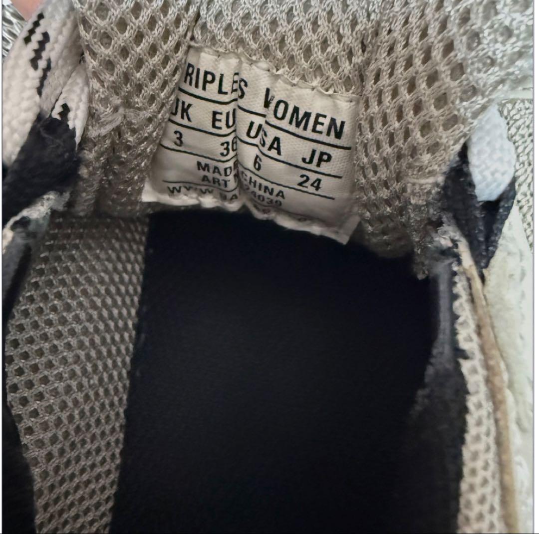 バレンシアガ　BALENCIAGA トリプルS スニーカー 36 24cm