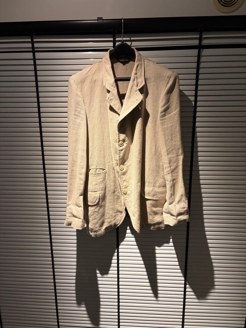 コム・デ・ギャルソン　オムプリュス　リネンジャケット