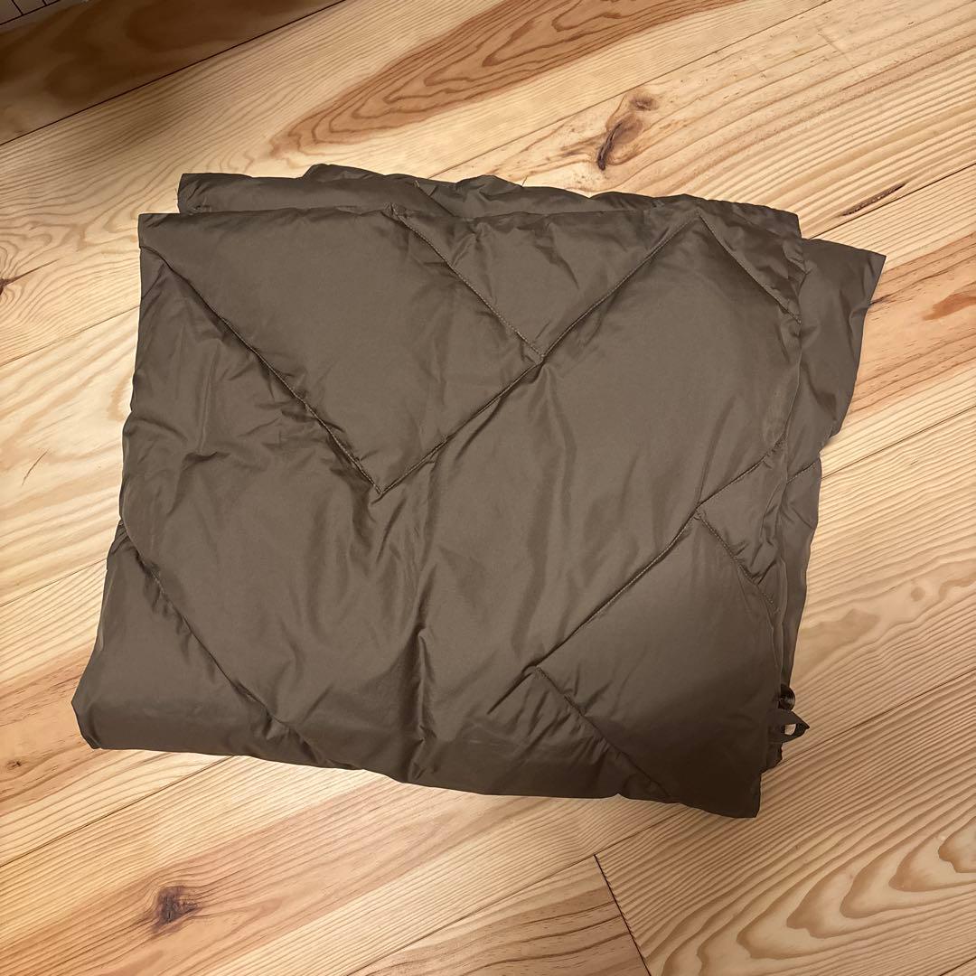 KWD ダウンショール グリーンダウン