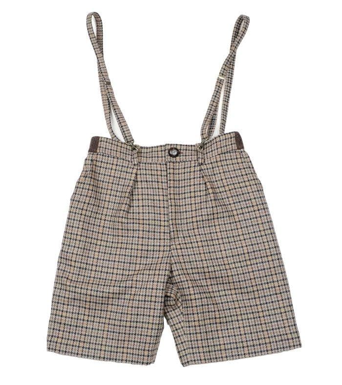 MILK ミルク 探偵風 ケープ マント コート パンツ チェック柄セットアップ