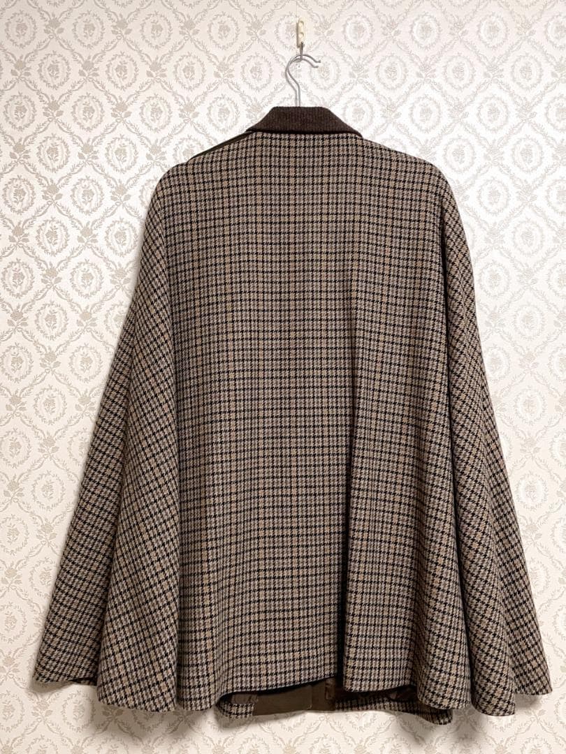 MILK ミルク 探偵風 ケープ マント コート パンツ チェック柄セットアップ