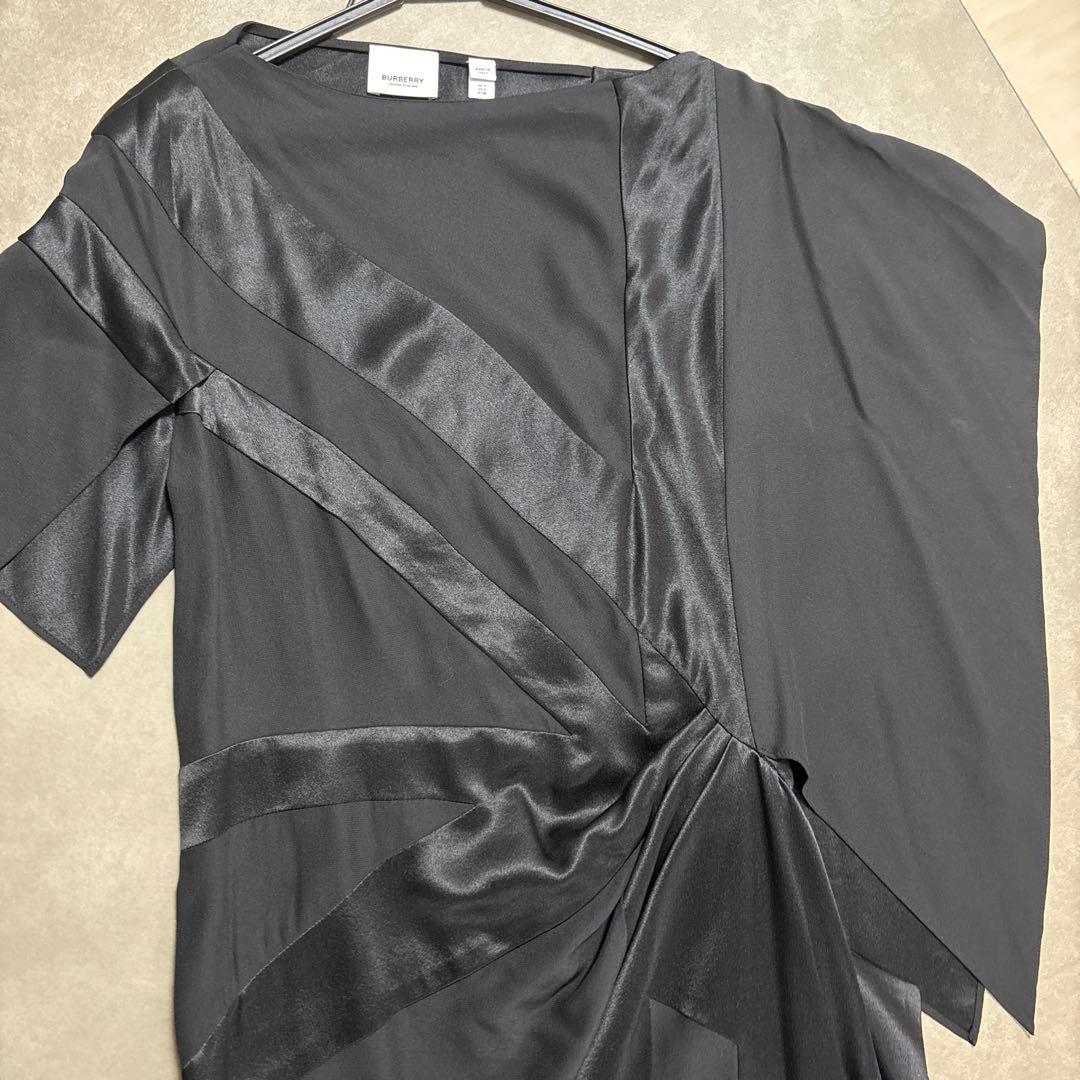 BURBERRY ブラック パーティードレス UK6