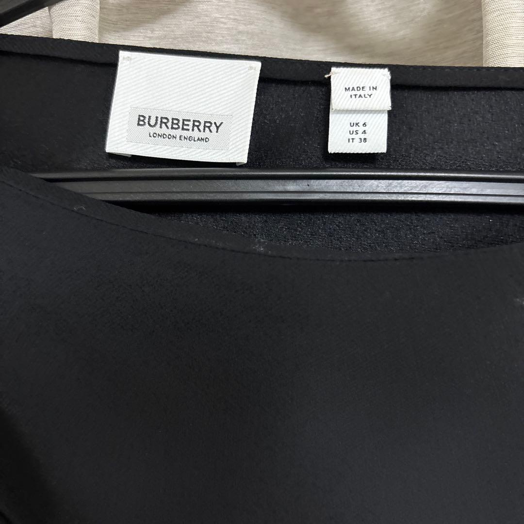 BURBERRY ブラック パーティードレス UK6