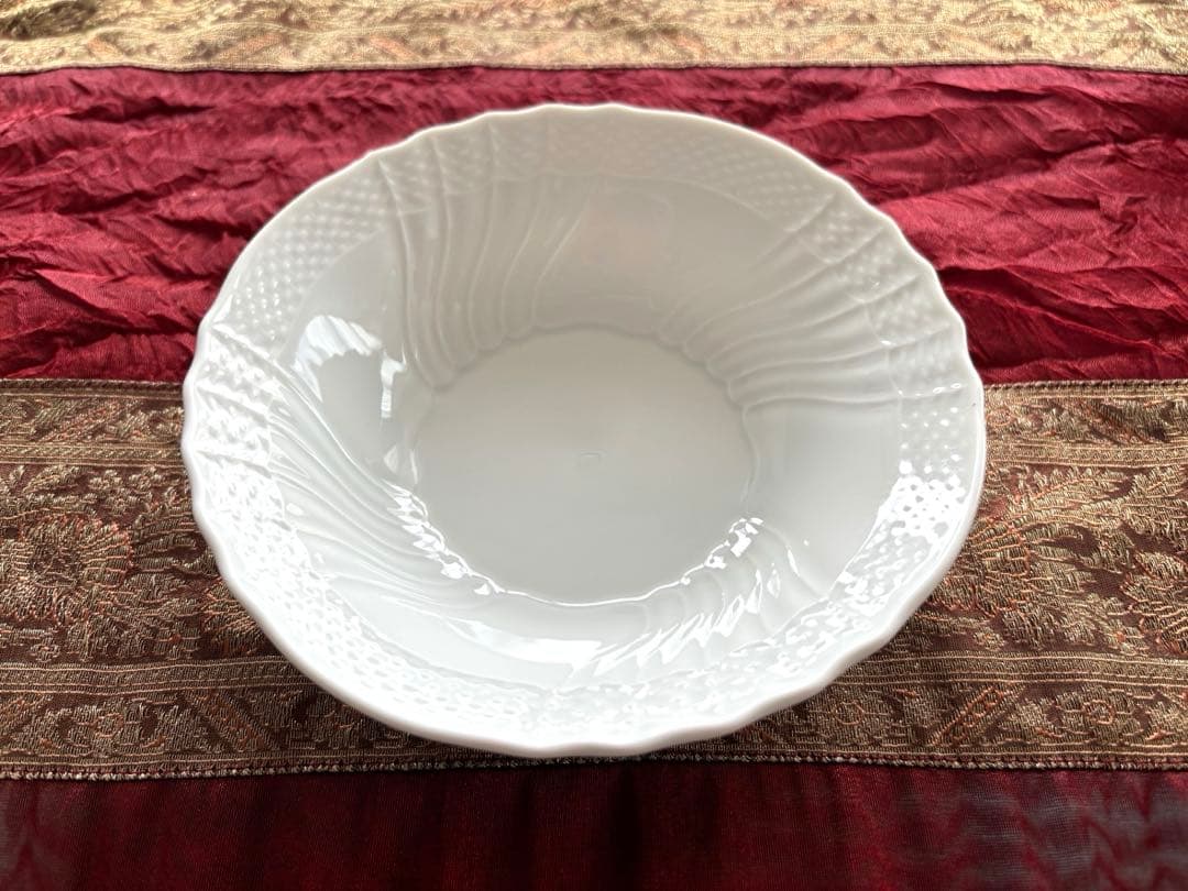 新品　リチャードジノリ ベッキオホワイト フルーツソーサー 15cm 4枚