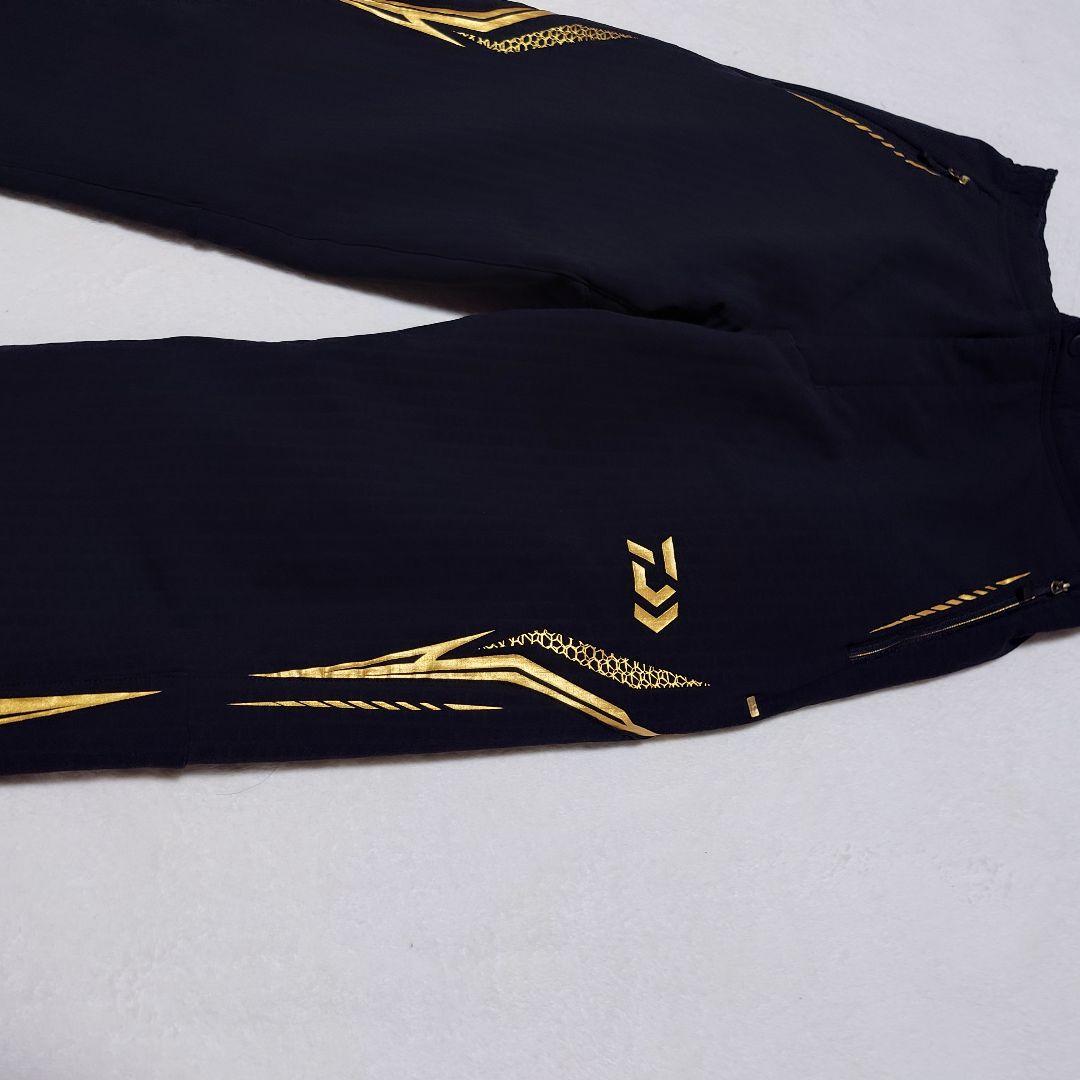 Daiwa トーナメントストレッチジャケットパンツ（上下セット） 黒/金　L