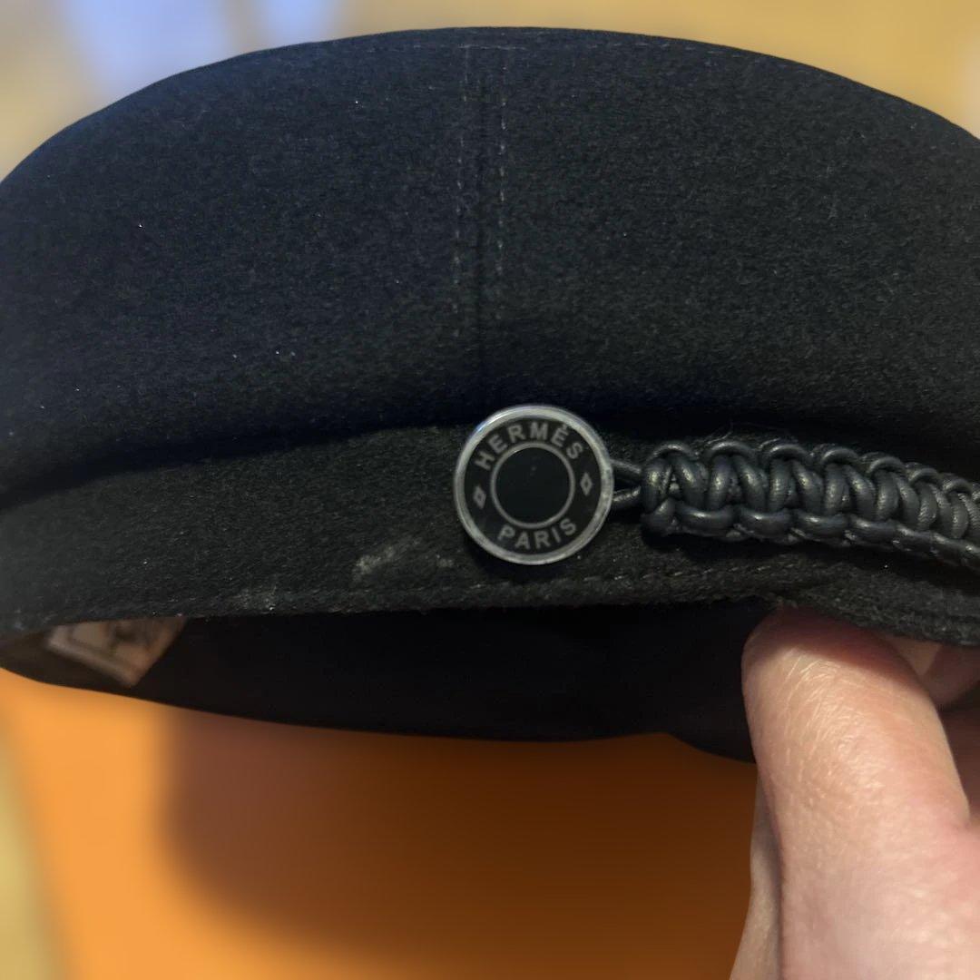 HERMESキャスケットBLACK