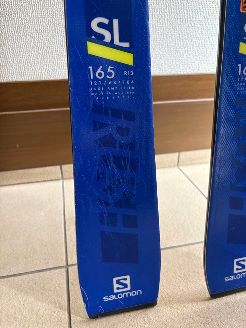 Salomon SL 165 スキー X12ビンディング付き
