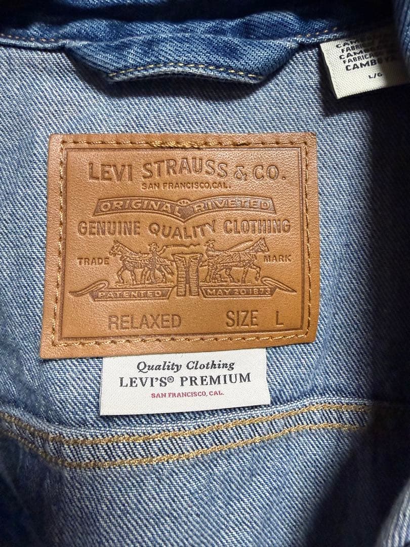 モ*ー様 Levi’s Premium TYPE I デニムジャケット L