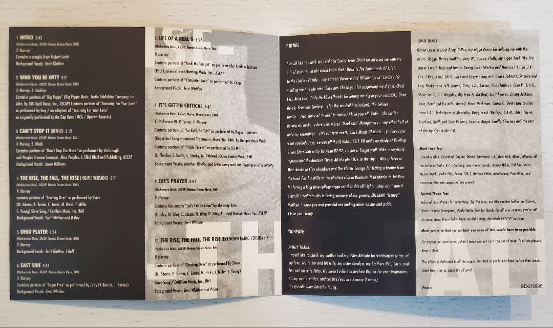 洋楽 TAI PAN - THE RISE THE FALL THE RISE